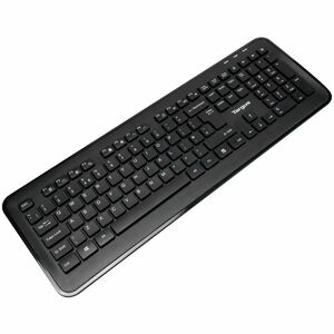 Targus AKM610UK Keyboard & Mouse - QWERTY - English (UK) - USB Wireless RF 2.40 GHz Keyboard - Keyboard/Keypad Color: Blac