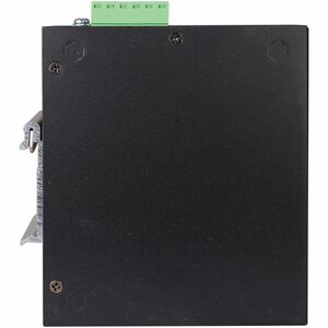 Tripp Lite series 8-Port Unmanaged Industrial Ethernet Switch - 10/100 Mbps, Ruggedized, -40° to 75°C, EIP QoS, DIN Mount,