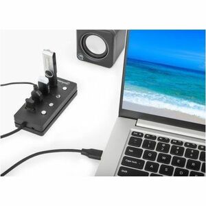 Hub USB 3.0 Tipo-A de 4 puertos - Manhattan