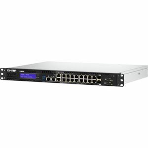 QNAP QGD QGD-1602-C3758-16G 16 Ports Manageable Ethernet Switch - Gigabit Ethernet, 2.5 Gigabit Ethernet, 5 Gigabit Ethern