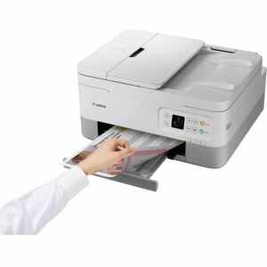 Stampante multifunzione a getto di inchiostro Canon PIXMA TS7451i Wireless - Colore - Bianco - Fotocopiatrice/Stampante/Sc