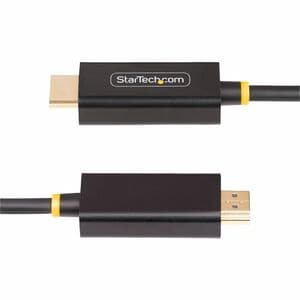 StarTech.com 10F-DP-HDMI-4K60-HDR. Kabellänge: 3 m, Anschluss 1: DisplayPort, Anschluss 2: HDMI Typ A (Standard). Kabeldia