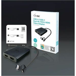 Adaptateur A/V i-tec - 4096 x 2160 Supported