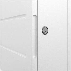 HAGOR CON-Line Lift für Display - Weiß, Schwarz - Querformat - Höhenverstellbar - Bildschirmgröße: 190,5 cm bis 248,9 cm (