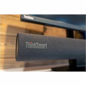 Lenovo ThinkSmart Bar 180 Videokonferenzausrüstung - Klein/Groß Room Size Supported - Schwarz - für Videokonferenzen, Audi