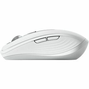 Logitech MX Anywhere 3S Mouse - Bluetooth/Radio Frequency - USB Type C - Darkfield - 6 Button(s) - Pale Gray - Wireless - 
