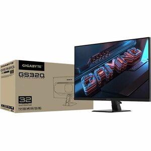 Gigabyte GS32Q 81.28 cm (32") Class WQHD Gaming LED Monitor - Black - 80.01 cm (31.50") Viewable - SuperSpeed In-plane Swi