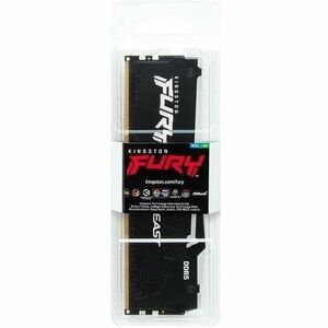 Kingston FURY Beast RAM Module - 32 GB (1 x 32GB) - RGB - DDR5-6000/PC5-48000 DDR5 SDRAM - 6000 MHz Dual-rank Memory - CL3