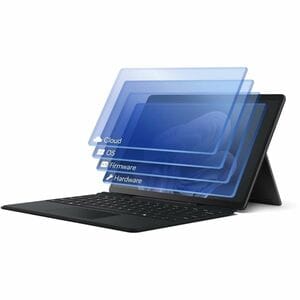 Microsoft Surface Pro 10 Tablet - 33 cm (13 Zoll) - vPro-Technologie - 16 GB Speicher - 512 GB SSD - Windows 11 Pro - Schw
