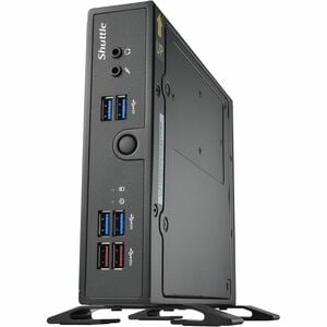 Shuttle XPC slim DS50U3 Barebone-System - Slim PC - 1 x Prozessor-Support - 1 Core i3 13. Gen. i3-1315U 1,20 GHz Dual-Core