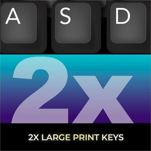 Adesso Multi-OS Mechanical Keyboard With CoPilot AI Hotkey - Cable Connectivity - USB Interface - 104 Key(s) - Multimedia,
