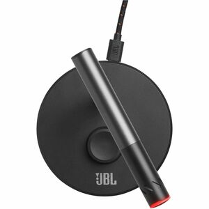 JBL Quantum Stream Talk Dynamic Microphone for Recording, Live Streaming - Black - 50 Hz to 12 kHz -47 dB - Super-cardioid