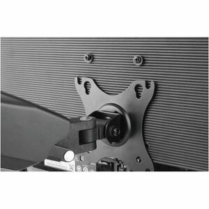 Dual Desk Mount for TV & Monitors (Full Motion Spring), For screens 10" to 27", C-Clamp or Grommet Assembly,VESA compatabi