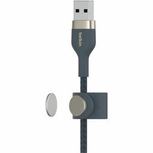 Belkin BOOST↑CHARGE PRO Flex 1 m USB/USB-C Data Transfer Cable - Cable for Smartphone, Tablet, iPhone - First End: 1 x 24-