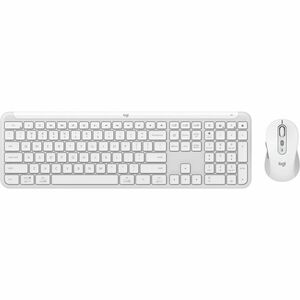 Logitech Signature Slim MK950 键盘鼠标 - 中文 - A 型 USB 无线 蓝牙 5.1 键盘 - 键盘/键盘颜色: 珍珠白 - A 型 USB 无线 蓝牙 鼠标 - 光学 - 4000 dpi - 滚轮 - 指点