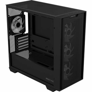 ASUS A21 PLUS microATX case offers support for hidden-connector motherboards, 360 mm radiators and 380 mm graphics cards, 