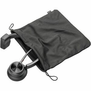 Poly Voyager 4300 UC 4310 Kabel/Kabellos Kopfbügel, Auf den Ohren Mono Headset - Schwarz - Microsoft-Teams-Zertifizierung 