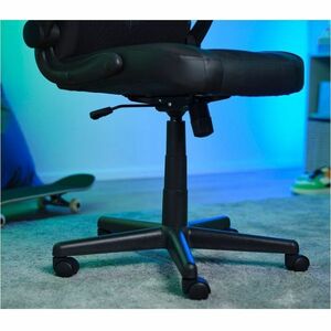 Trust GXT 703 RIYE Gaming-Stuhl - Polyamid, Nylon, Kunstleder, Plastik, Metall - Schwarz