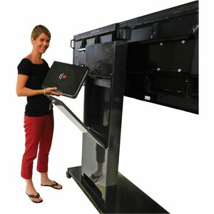 Unicol Rhobus Monitorständer - Bildschirmgr�ße: 71 Zoll (180,34 cm) bis 110 Zoll (279,40 cm) - 150 kg TragfähigkeitDisplay