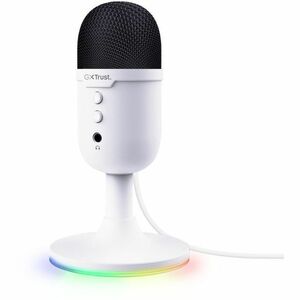 Mikrofon für Innen, Spiele, Live-Streaming, Podcasting Trust GXT 234W - Kabelgebunden - Kondensator - Weiß - Kardioide - 1