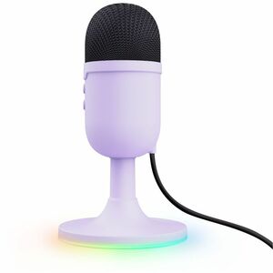 Mikrofon für Innen, Spiele, Live-Streaming, Podcasting Trust GXT 234W - Kabelgebunden - Kondensator - Lila - Kardioide - 1
