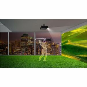 Optoma DLP-Projektor - 5000 lm Helligkeit - Vorderseite