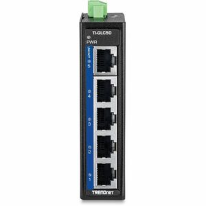TRENDnet TI-GLC50 5 Ports Ethernet Switch - Gigabit Ethernet - 1000Base-T - TAA Compliant - 2 Layer Supported - 2.69 W Pow