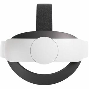 Meta Quest 3 Elite Strap - 101.5 mm Height x 164.5 mm Width x 240.2 mm Length - White - Plastic, Silicon, Fabric