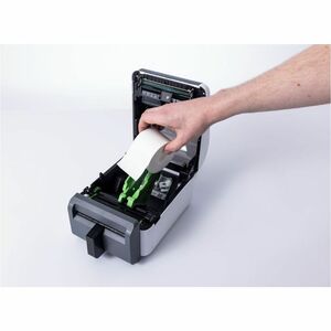 Brother TD-4550DNWBFC Desktop Direct Thermal Printer - Monochrome - Label Print - Fast Ethernet - USB - USB Host - Serial 