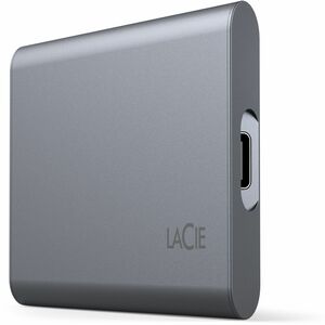 SSD Portable LaCie Secure - 2.5" Externe - 500 Go - USB Type C, USB 3.0, USB 3.1 Type C - 256-bit AES Norme de cryptage