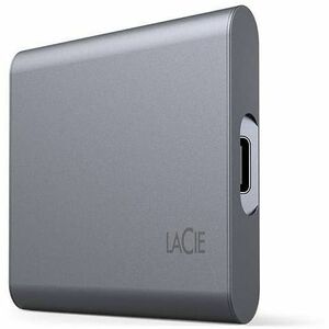 LaCie 2 TB Solid State Drive - External - Space Gray - Computer Device Supported - USB 3.0 Type C - 256-bit AES Encryption