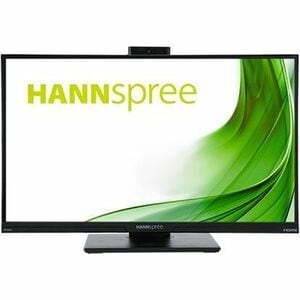 Hannspree HP240WJB 24" Class Webcam Full HD LED Monitor - 16:9 - Black - 60.5 cm (23.8") Viewable - Vertical Alignment (VA