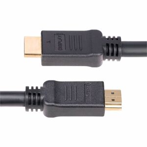 StarTech.com 15m (49.2ft) Active HDMI 2.0 Cable, CMP, Plenum Rated, High Speed HDMI Cable, 4K 60Hz, HDR10/HDCP 2.2/ARC - R