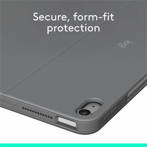 Logitech Combo Touch iPad Air 13-inch (M2 & M3)(2024 & 2025) Keyboard Case - Detachable backlit keyboard, Oxford Grey - Sc