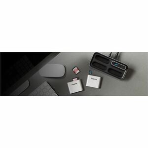 Kingston Workflow USB Hub - USB 3.2 (Gen 1) Type C - Notebook - PC, Mac
