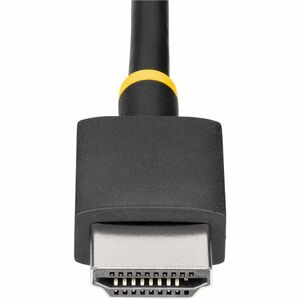 StarTech.com 1ft (30cm) HDMI to DisplayPort Adapter Cable, 8K 60Hz, Active HDMI 2.1 to DP 1.4 Video Converter, USB Bus Pow