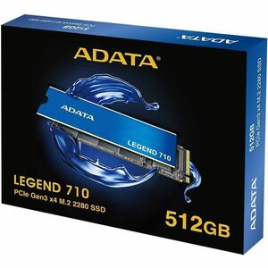 Unidad de estado sólido Adata LEGEND 710 ALEG-710-512GCS - M.2 2280 Interno - 512GB - PCI Express NVMe (PCI Express NVMe 3