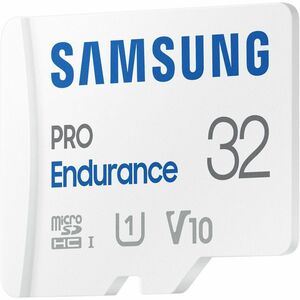 Samsung PRO Endurance 32 GB Class 10/UHS-I (U1) V10 microSDHC - 100 MB/s Read - 30 MB/s Write - 120 Month Warranty
