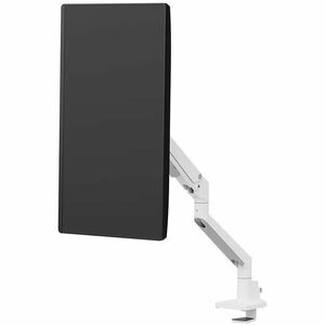 Neomounts NEXT Slim Mounting Arm for Flat Panel Display, Curved Screen Display, Monitor, Display Screen - White - Height A