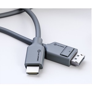 Alogic Elements 2 m DisplayPort/HDMI AV-Kabel - 1 / Pack - Cable for Notebook, Audio-/Video-Gerät, Projektor, Monitor, Com