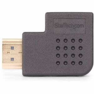 StarTech.com Adaptateur HDMI 2.0 à Angle Droit, M/F, Économiseur de Port HDMI Horizontal, 4K 60Hz, Extension Coudé pour HD