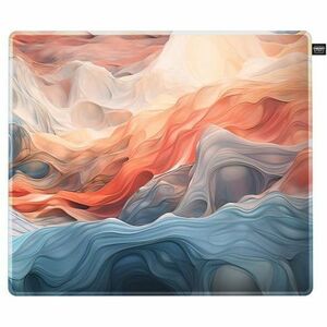 CHERRY XTRFY GP5 Medium Gaming Mouse Pad - 270 mm x 320 mm x 3 mm Dimension - Blue - Rubber - Fray Resistant, Peel Resista