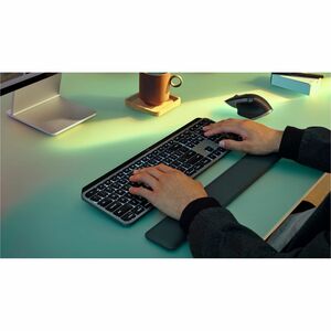 Logitech MX Keys S Combo Keyboard & Mouse - AZERTY - French - USB Membrane/Scissor Wireless Bluetooth Keyboard - Keyboard/