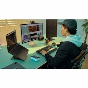 Logitech MX Keys S Keyboard - Full-size - Wireless Connectivity - USB Interface - English (US) - QWERTY Layout - Space Gra