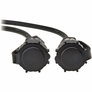 Eaton Tripp Lite Series Rigid Industrial RF Coaxial Cable (M/M) - IP68, BNC Connectors, 10 ft. (3.1 m), Black - 10 ft Coax