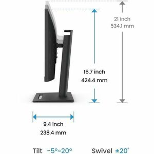 BenQ BL2790T 27 Zoll Klasse Full HD LED-Monitor - 16:9 Format - Schwarz - 68,6 cm (27 Zoll) Viewable - IPS-Technologie (In