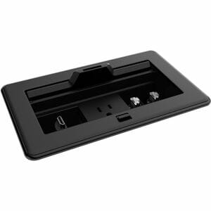 Crestron FlipTop FT2-202-MECH-PTL-B Kabelschutz - Schwarz - Metall