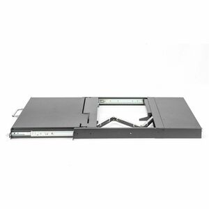 Digitus LCD Rack Console KVM Switch - Jet Black - 43.2 cm (17") LCD - Full HD - 1920 x 1080 - 1 x USB - 8 x VGA - Keyboard