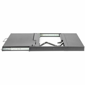 Digitus LCD Rack Console KVM Switch - Jet Black - 43.2 cm (17") LCD - HD - 1280 x 1024 - 1 x USB - 8 x HDMI - Keyboard - T