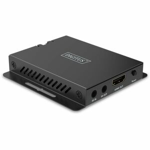 Digitus Video-Extender-Transmitter/Receiver - Verkabelt - 40 m Reichweite - 2 x Netzwerk (RJ-45) - 1 x HDMI Ein - 1 x HDMI